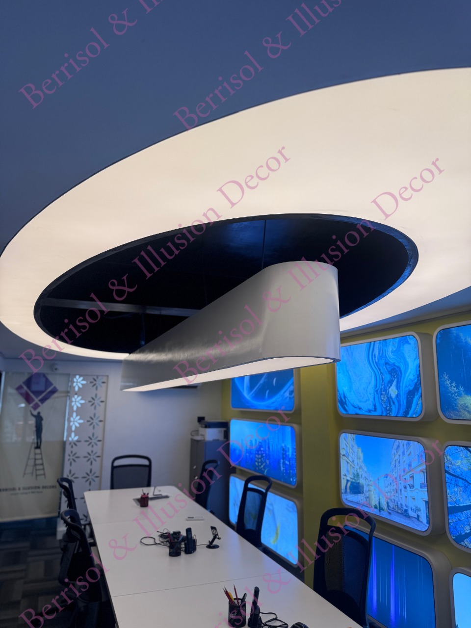 Barrisol Stretch Ceiling Installation