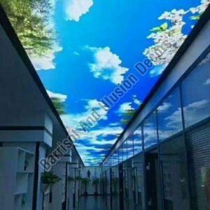 Hospital Grid Stretch Ceiling